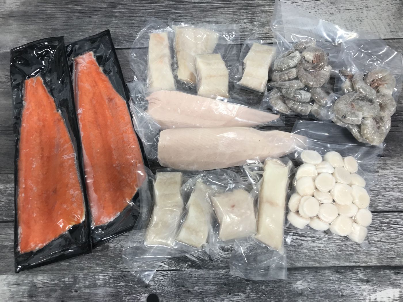 Flash freezing seafood at source