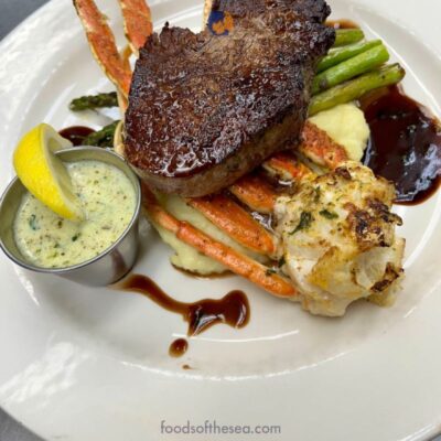 Surf & Turf - Filet Mignon + Snow Crab Clusters